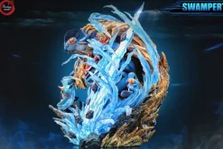 GX Evolution Series Swampert Family with LED - Pokemon Resin Statue - Fantasy Studios