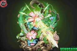 GX Evolution Series Venusaur Family with LED - Pokemon Resin Statue - Fantasy Studios