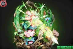 GX Evolution Series Venusaur Family with LED - Pokemon Resin Statue - Fantasy Studios