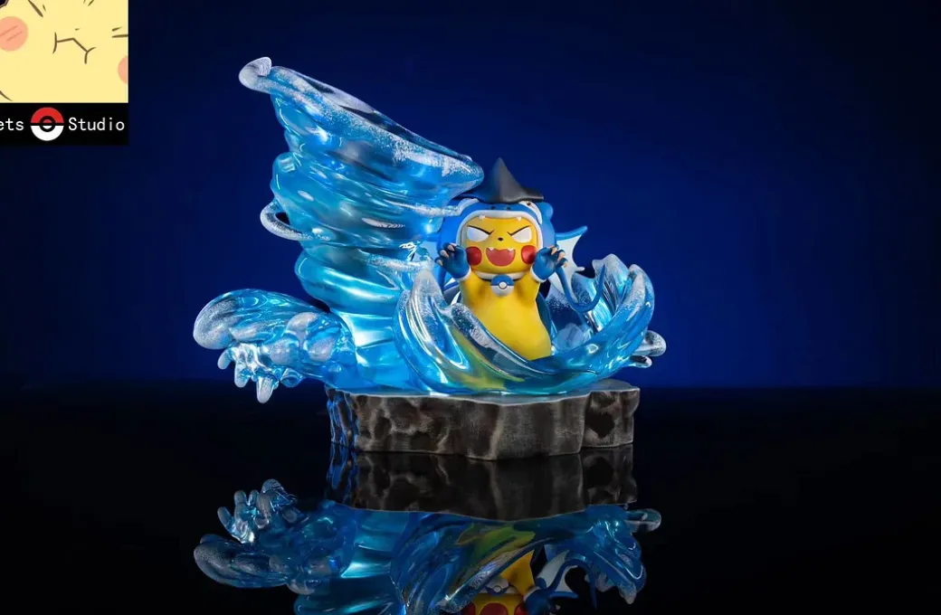 Gyarados Cosplay Pikachu - Pokemon Resin Statue - Pets Studio