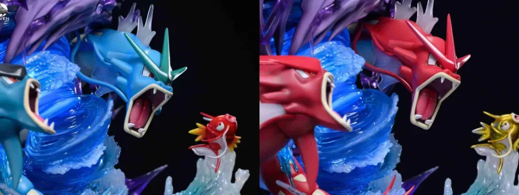 Gyarados Waterspout - Pokemon Resin Statue - RAVEN Studio