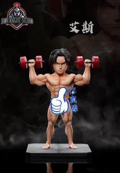 Gym Series 003 Portgas D. Ace - ONE PIECE Resin Statue - Iron Knight Studios