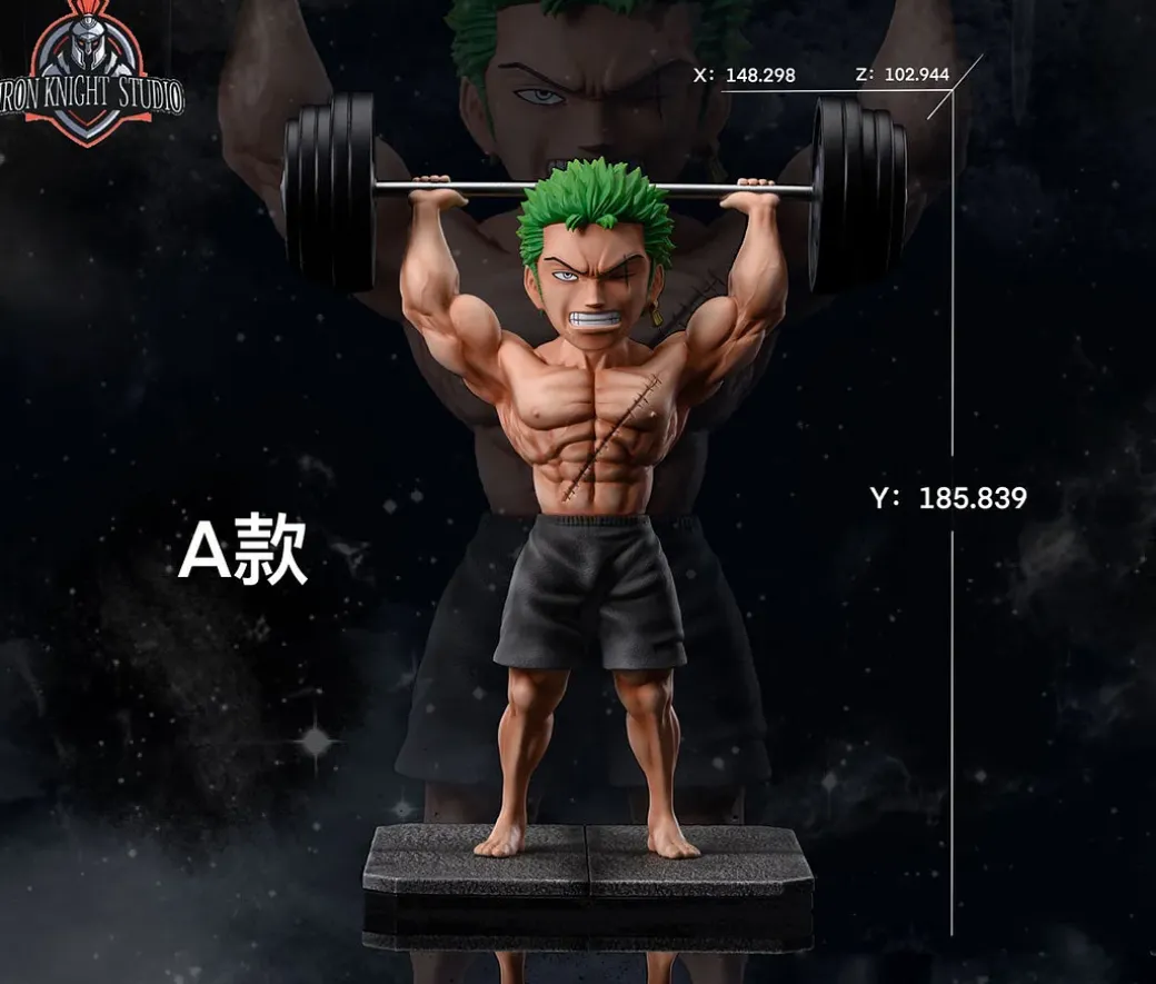 Gym Series 001 Roronoa Zoro - ONE PIECE Resin Statue - Iron Knight Studios