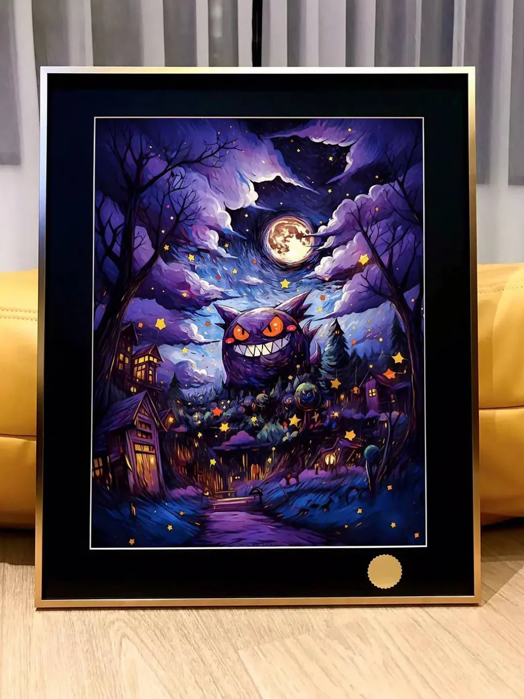 Halloween Festival Gengar Decorative Painting - Pokemon - Xingkong Studio