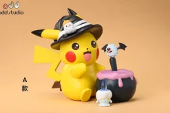 Halloween Series 002 Witch Cosplay Pikachu - Pokemon Resin Statue - odd Studio