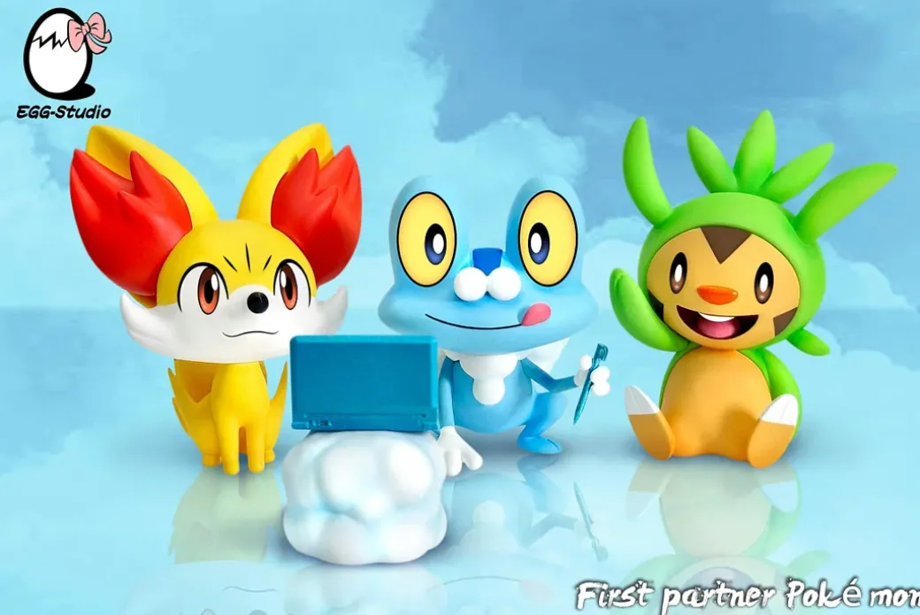 Happy Hour Generation 4 & Generation 5 & Generation 6 Pokemon - Pokemon Resin Statue - EGGS Studios