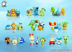 Happy Hour Generation 7 & Generation 8 & Generation 9 Pokemon - Pokemon Resin Statue - EGGS Studios