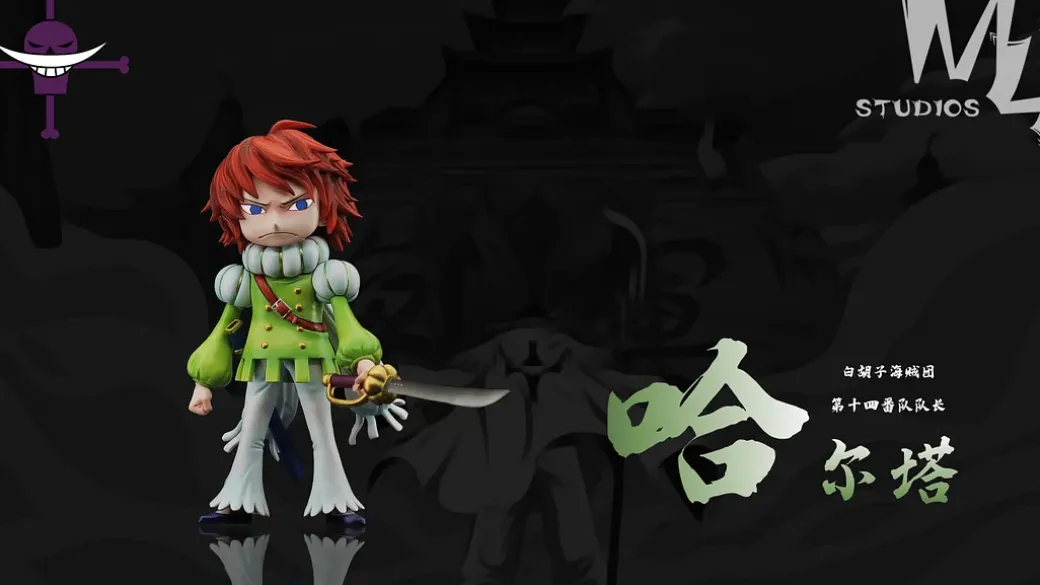 Haruta & Speed Jiru - ONE PIECE Resin Statue - M4 Studios