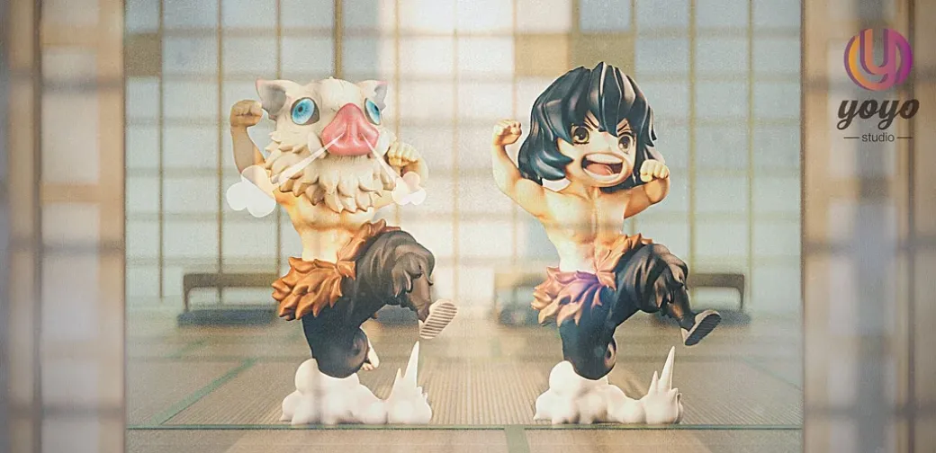 Hashibira Inosuke - Demon Slayer: Kimetsu no Yaiba Resin Statue - YOYO-Studios