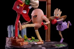 Hitmonchan & Hitmonlee - Pokemon Resin Statue - M5 Studios