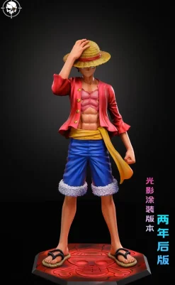 Holding Down Hat Monkey D. Luffy - ONE PIECE Resin Statue - LX-Studios