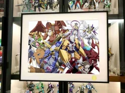 Holy Angemon & Angewomon & WarGreymon & Metal Garurumon Decorative Painting - Digimon - Xingkong Studio