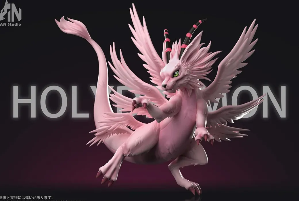Holydramon - Digimon Resin Statue - An-Studios