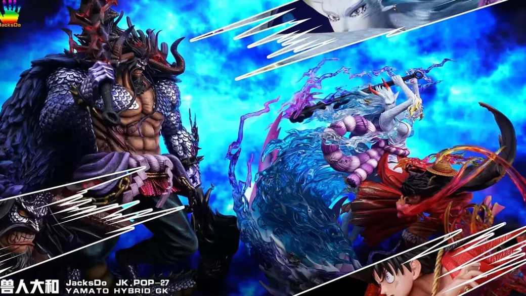 Human Beast Form Yamato - ONE PIECE Resin Statue - JacksDo Studios