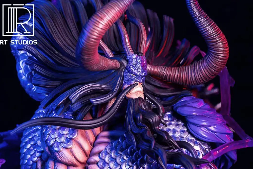 Human Dragon Form Kaido Bust Statue - ONE PIECE Resin Statue - RT Studio