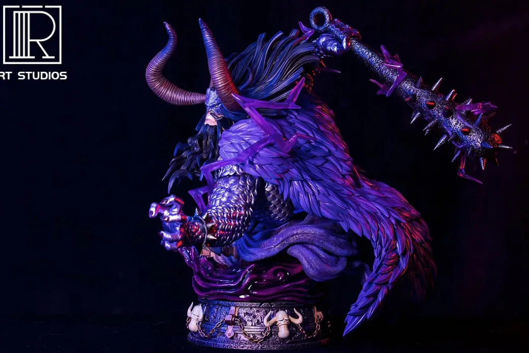 Human Dragon Form Kaido Bust Statue - ONE PIECE Resin Statue - RT Studio
