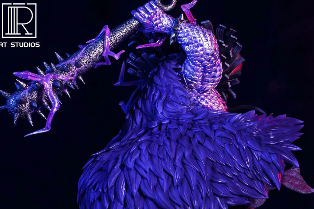 Human Dragon Form Kaido Bust Statue - ONE PIECE Resin Statue - RT Studio