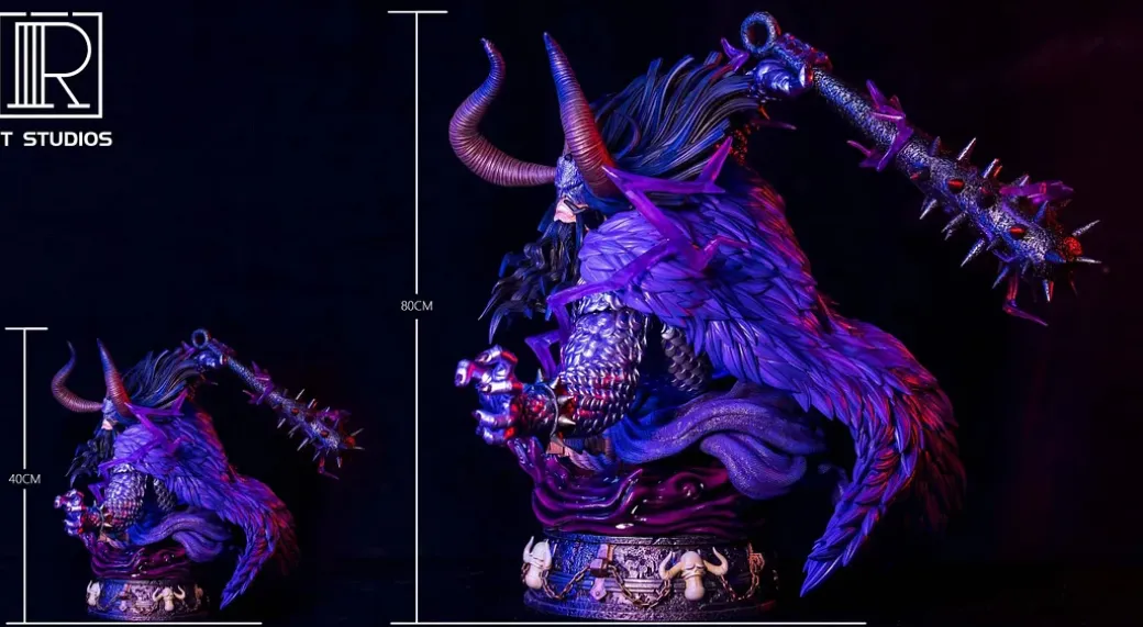 Human Dragon Form Kaido Bust Statue - ONE PIECE Resin Statue - RT Studio