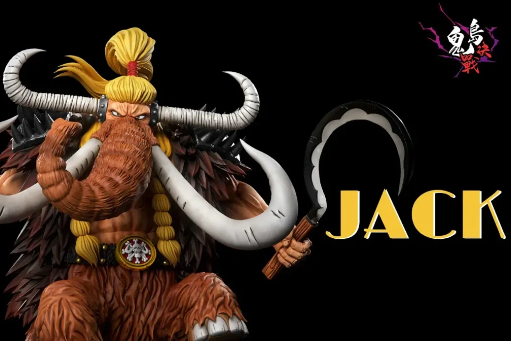 Human-Beast Form Jack - ONE PIECE Resin Statue - A Plus Studios