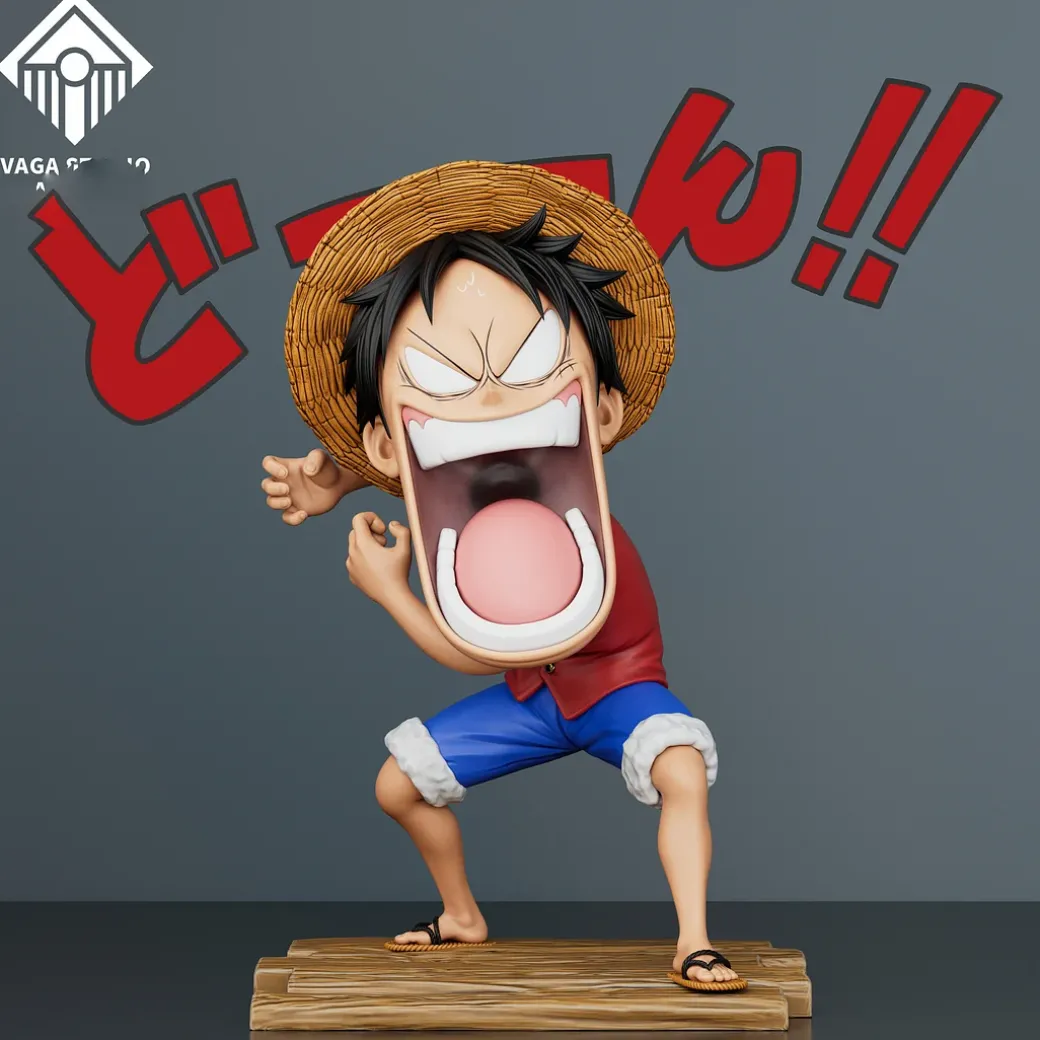 Hungry Monkey D. Luffy & Roronoa Zoro & Sanji - ONE PIECE Resin Statue - VAGA Studios