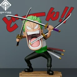 Hungry Monkey D. Luffy & Roronoa Zoro & Sanji - ONE PIECE Resin Statue - VAGA Studios