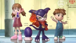 Impmon & Ai & Mako - Digimon Resin Statue - BN Studio