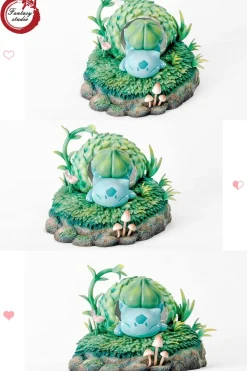 Incubation Bulbasaur - Pokemon Resin Statue - Fantasy Studios