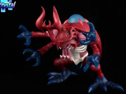Izzy/ Koshiro Izumi & Atlur Kabuterimon (Red) - Digimon Resin Statue - Crystal Studios