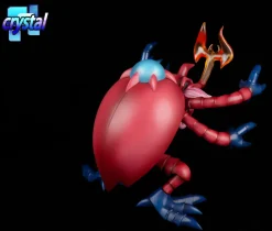 Izzy/ Koshiro Izumi & Atlur Kabuterimon (Red) - Digimon Resin Statue - Crystal Studios
