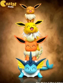 Jenga Eevee No.1 - Pokemon Statue - CHEESE Studio