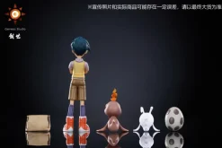 Joe Kido & Bukamon & Pitchmon & Digi-Egg - Digimon Statue - Genesis-Studio