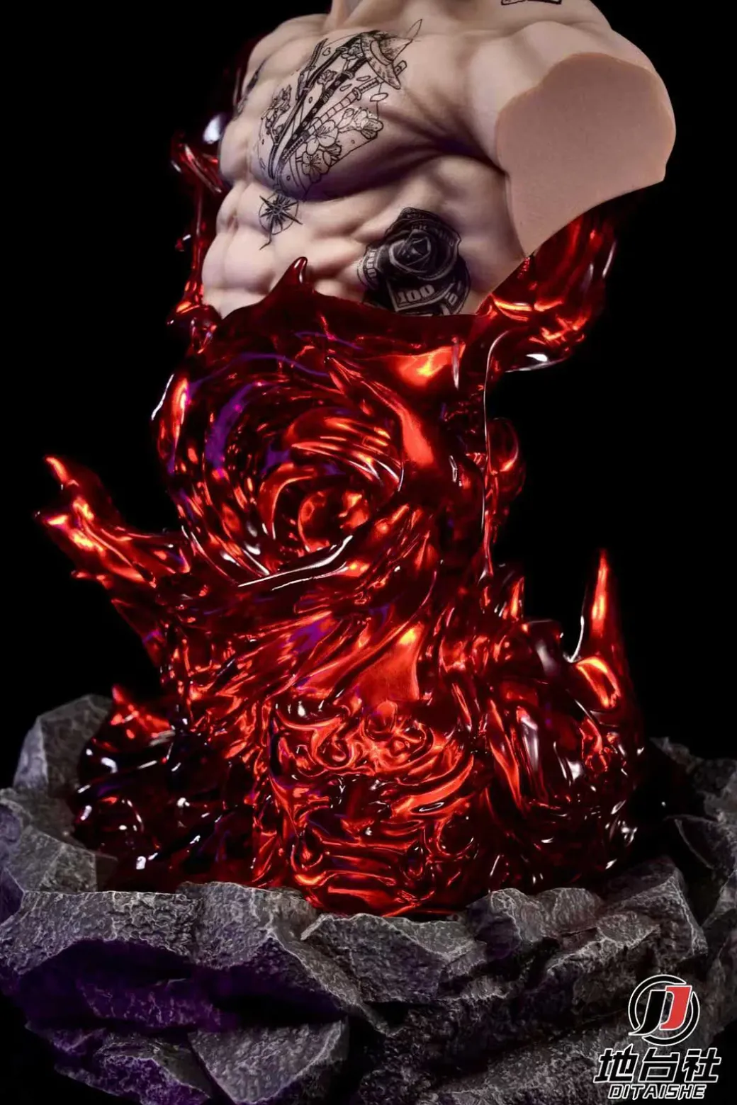 Joker Cosplay Roronoa Zoro Bust Statue with LED - DC ONE PIECE Resin Statue - DiTaiShe Studio