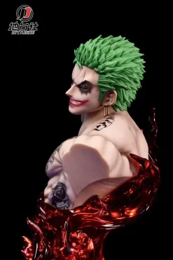 Joker Cosplay Roronoa Zoro Bust Statue with LED - DC ONE PIECE Resin Statue - DiTaiShe Studio
