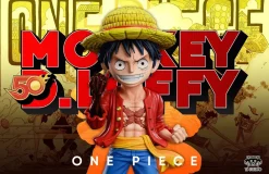 Jump 50th Anniversary Monkey D. Luffy - ONE PIECE Statue - YZ Studios