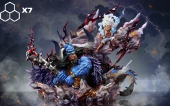 Kaido VS Nika Monkey D. Luffy - ONE PIECE Resin Statue - X7 Studio