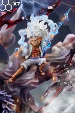 Kaido VS Nika Monkey D. Luffy - ONE PIECE Resin Statue - X7 Studio