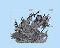 Kaido VS Nika Monkey D. Luffy - ONE PIECE Resin Statue - X7 Studio