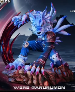 Kaiser Nail WereGarurumon - Digimon Resin Statue - Crazy Nest-Studio