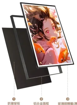 Kamado Nezuko Decorative Painting - Demon Slayer: Kimetsu no Yaiba Decorative Painting - AMaoHuaShe Studio