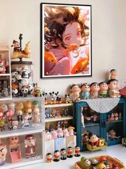 Kamado Nezuko Decorative Painting - Demon Slayer: Kimetsu no Yaiba Decorative Painting - AMaoHuaShe Studio