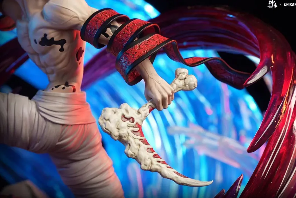 Kamado Tanjiro vs Gyutaro with LED - Demon Slayer: Kimetsu no Yaiba Resin Statue - CHIKARA Studios