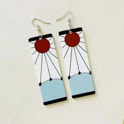 Kamado Tanjiro's Earrings - Free Shipping - Demon Slayer: Kimetsu no Yaiba