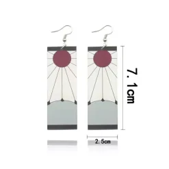 Kamado Tanjiro's Earrings - Free Shipping - Demon Slayer: Kimetsu no Yaiba