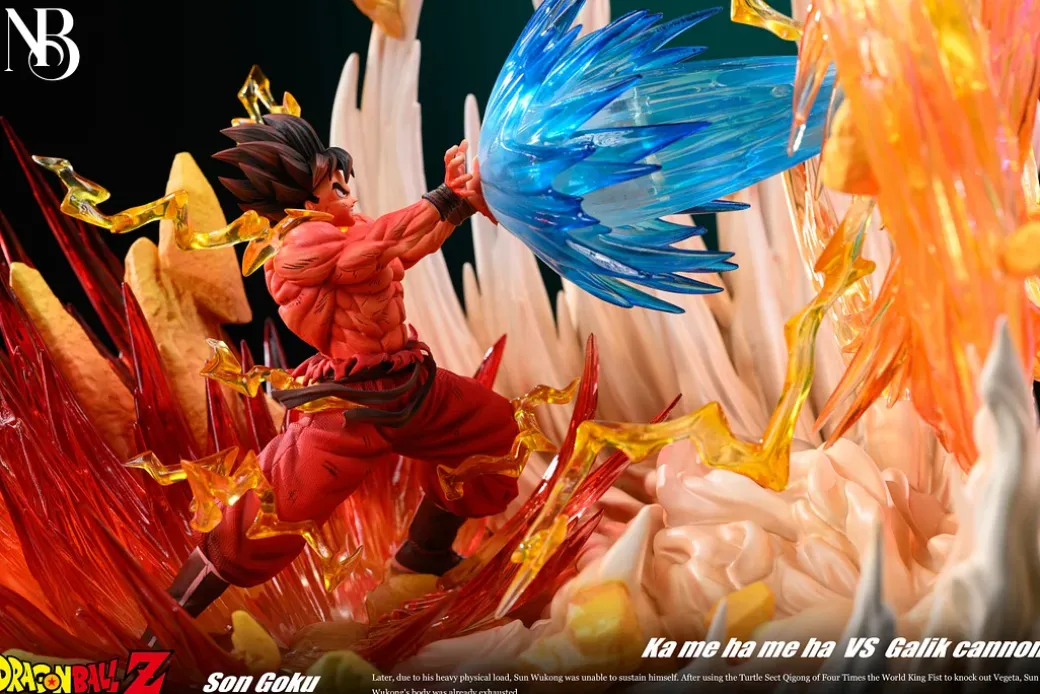 Kamehameha Son Goku VS Galick Cannon Vegeta - Dragon Ball Resin Statue - NB Studio