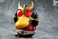 Kamen Rider Kuuga Cosplay Psyduck with LED - Kamen Rider Kuuga Pokemon Resin Statue - Snake Eyes Studio