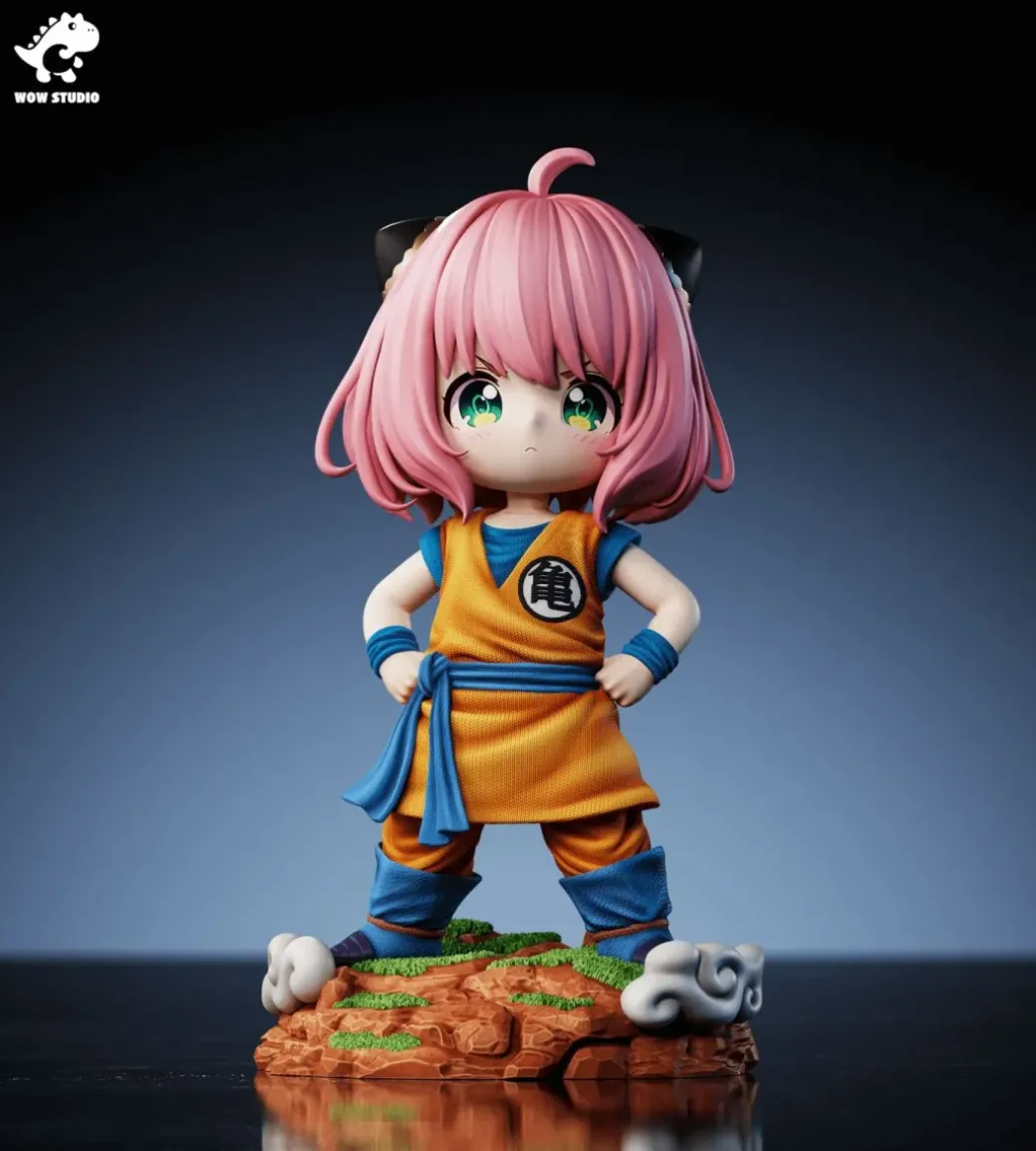 Kame-Sen Style Anya Forger - Dragon Ball SPY X FAMILY Resin Statue - WOW Studio