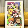 Kanto Main Characters Group Decorative Painting - Pokemon - Xingkong Studio