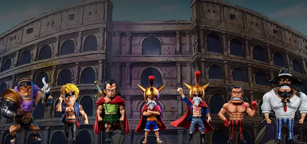 Kelly Funk & Bobby Funk - ONE PIECE Resin Statue - A Plus Studios