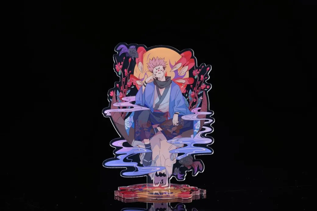 Kimono Ryomen Sukuna Acrylic Stand Display - Free Shipping - Jujutsu Kaisen