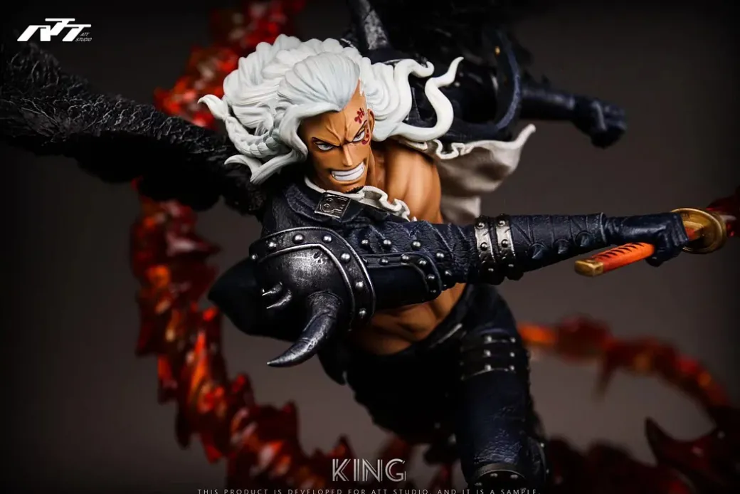 King with LED - ONE PIECE Resin Statue - ATT Studio